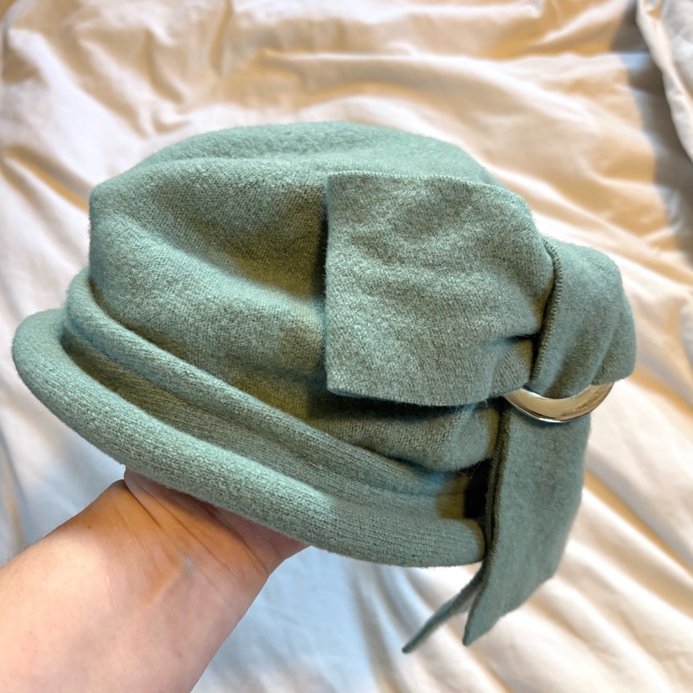 Vintage Style Parkhurst Cloche 100% Wool Hat